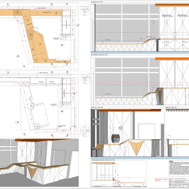 Plan Desk d'accueil